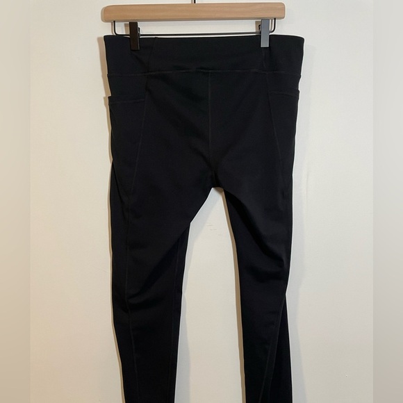 Under Armour Black Heat Gear Full Length Leggings Size Large - Picture 5 of 7